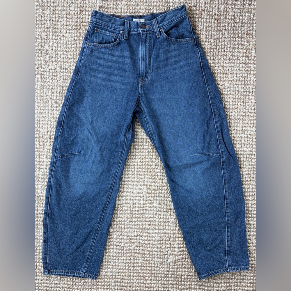 Levi's Cinch Waist Barrel Denim Jeans size 27